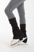 Guêtre Strass Noir