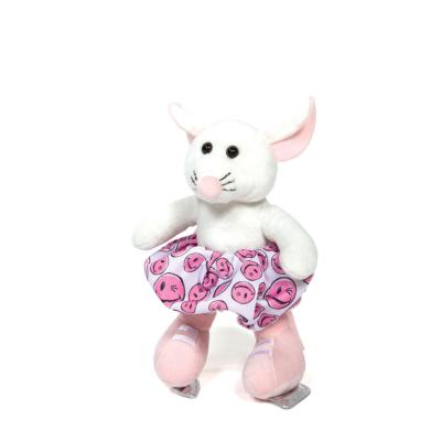 Peluche Souris Patineuse 