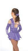 Tunique de patinage - Powder Purple Dress