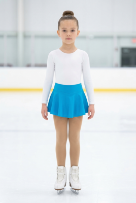 Jupette de patinage Lycra - Enfant