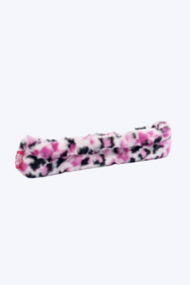 Protège-lames Soft Pawz - fourrure Fuzzy leopard rose