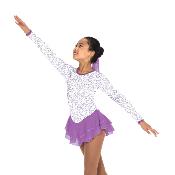 Tunique de patinage - Snow Violets Dress