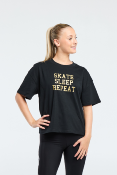 Tee Shirt Oversize - Skate Sleep Repeat