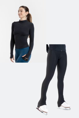Ensemble Tee shirt Pantalon - Noir