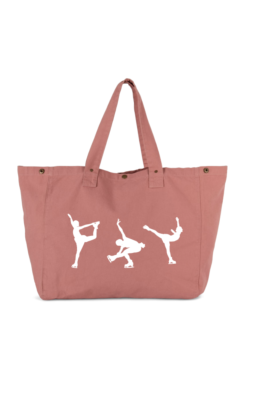 Sac cabas coton Patineuses