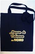 Sac Coton - Maman de patineuse en Nord