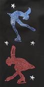 Pantalon de patinage - Deux visuels