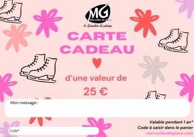 E-Carte Cadeau 25€