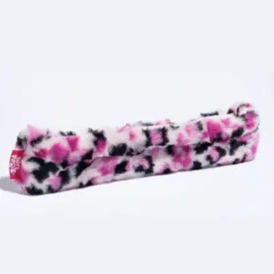 Protège-lames Soft Pawz - fourrure Fuzzy leopard rose