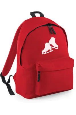 Sac à dos Rouge - Patins blancs