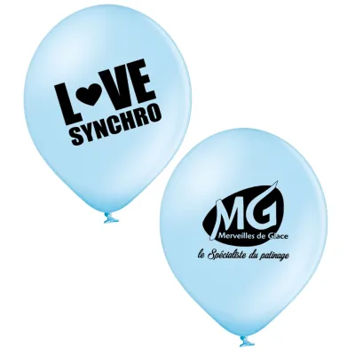 Ballon de Baudruche Ciel - Lot de 25