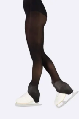 Collants de patinage - Sous Talons - Noir 50 DEN